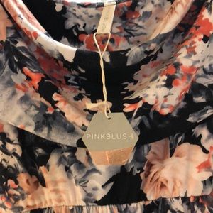 Maxi off the shoulder maternity dress